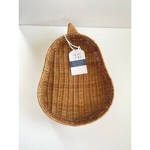 Pear Shaped Rattan Serving Tray SDS FOR HD
